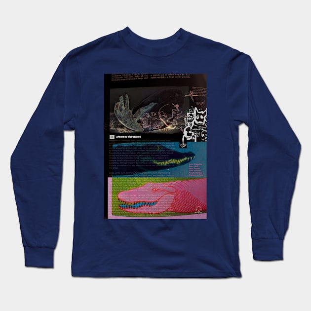 Crocodiles Long Sleeve T-Shirt by Shtakorz